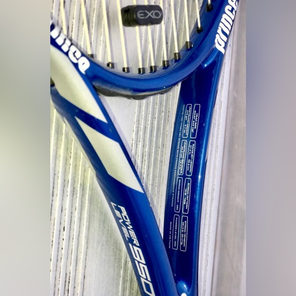 PRINCE HORNET ES 100 Power Level 950 Graphite Metallic Blue TENNIS RACQUET - Picture 6 of 10